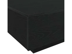 Mesa De Centro| Mesa de centro | Mesa de apoio Carvalho 55x55x31 cm Preto