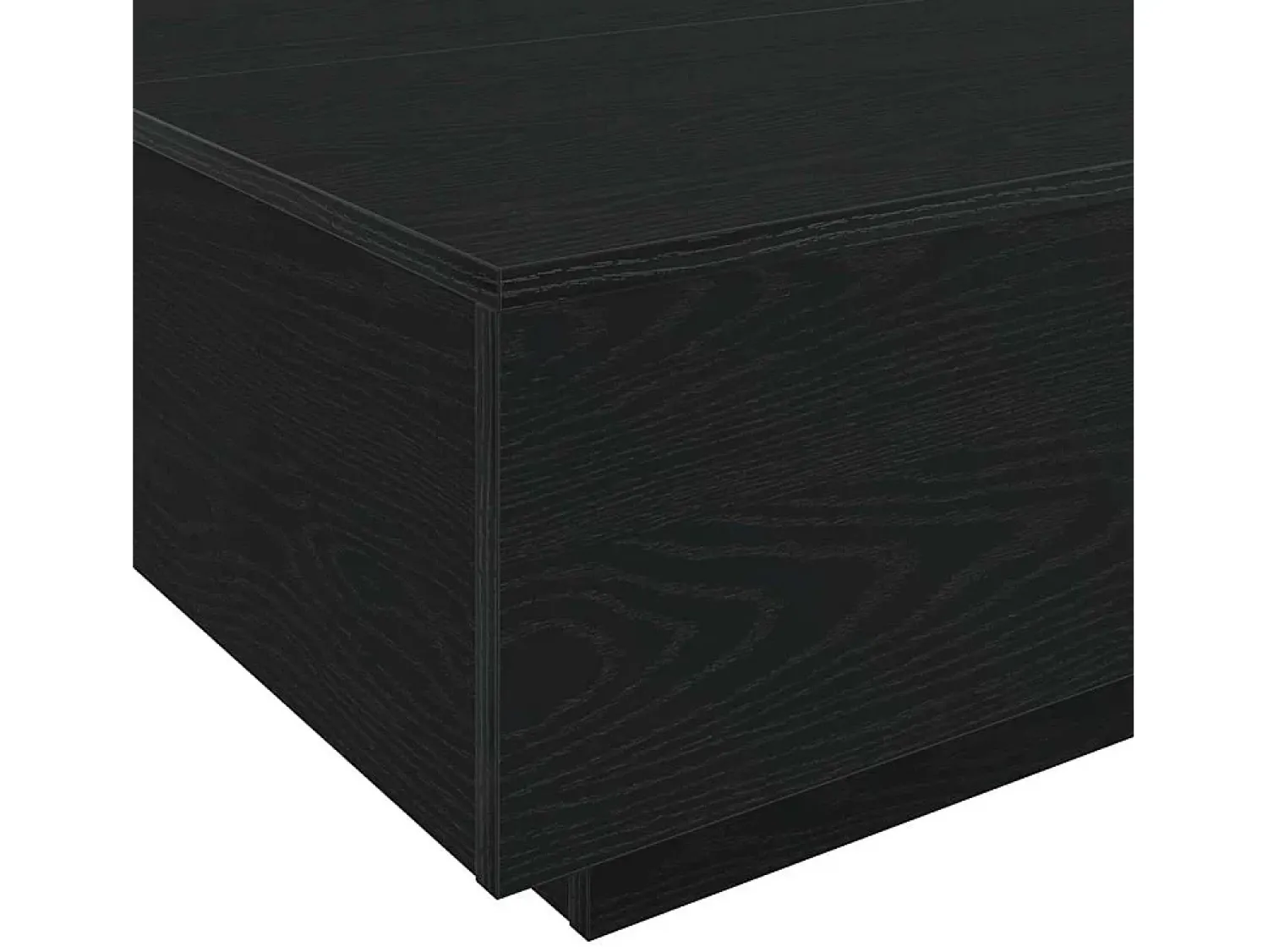 Mesa De Centro| Mesa de centro | Mesa de apoio Carvalho 55x55x31 cm Preto