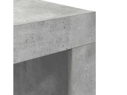 Mesa De Centro| Mesa de centro | Mesa de apoio 50x50x35 cm derivados de madeira sonoma Cinzento