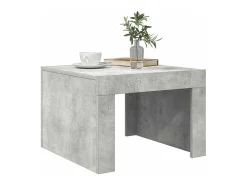 Mesa De Centro| Mesa de centro | Mesa de apoio 50x50x35 cm derivados de madeira sonoma Cinzento