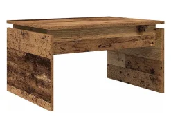 Online Mesa de centro | Mesa de apoio 68x50x38 cm derivados de madeira madeira velha Castanho