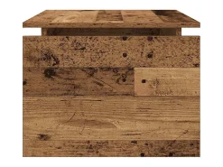 Online Mesa de centro | Mesa de apoio 68x50x38 cm derivados de madeira madeira velha Castanho