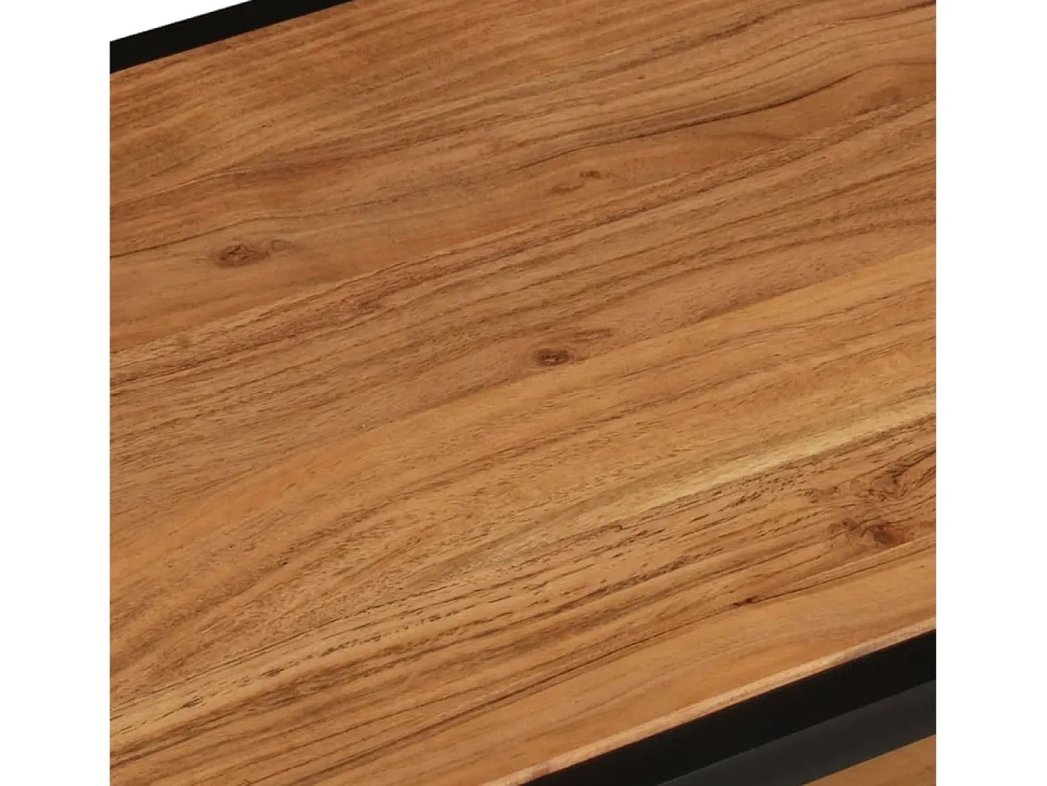 Mesa De Centro* Mesa de centro | Mesa de apoio | Mesa de café 90x45x35 cm madeira de acácia maciça Castanho