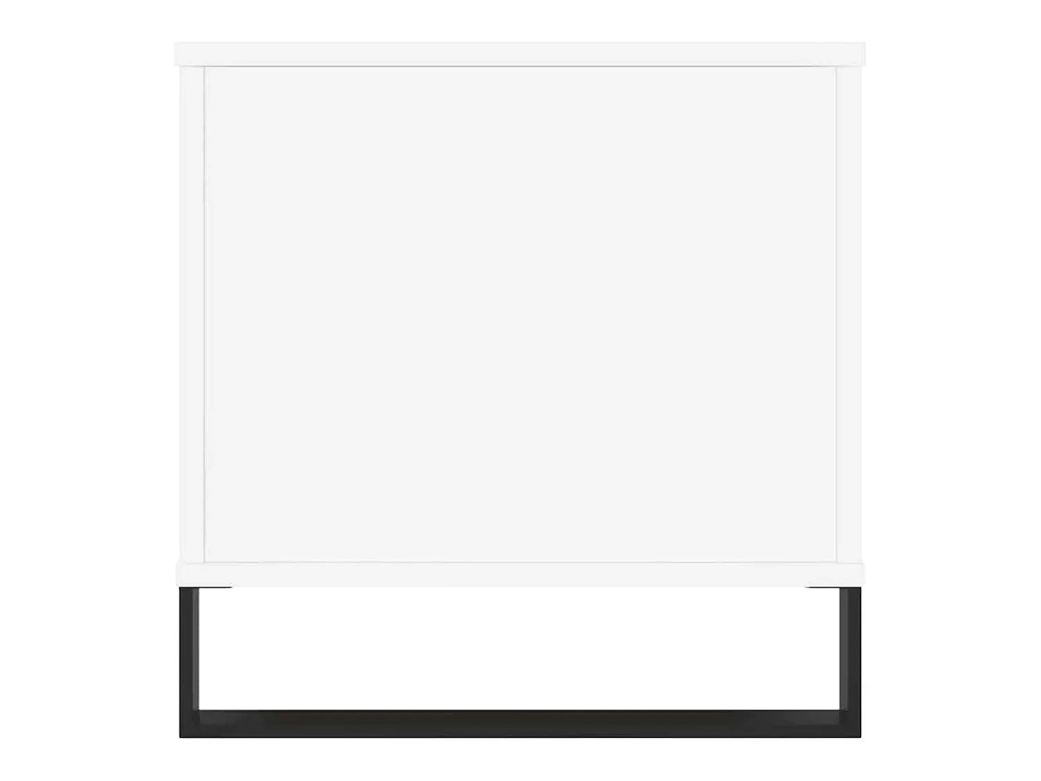 Mesa De Centro| Mesa de centro | Mesa de apoio 90x44.5x45 cm derivados de madeira Branco