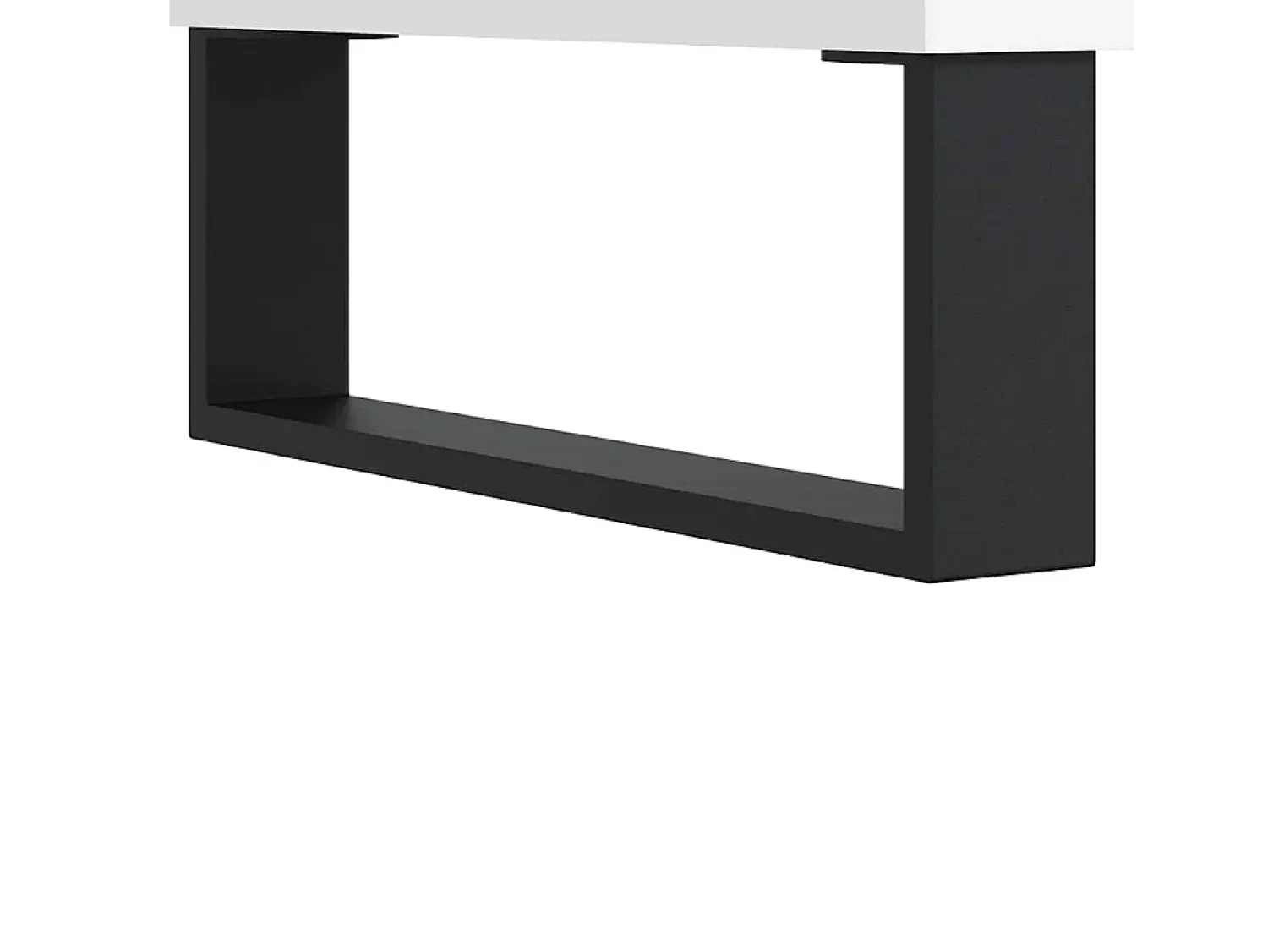 Mesa De Centro| Mesa de centro | Mesa de apoio 90x44.5x45 cm derivados de madeira Branco