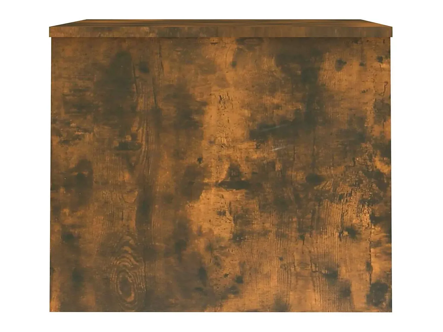 Mesa De Centro| Mesa de centro | Mesa de apoio 80x50.5x41.5cm madeira processada carvalho fumado Castanho