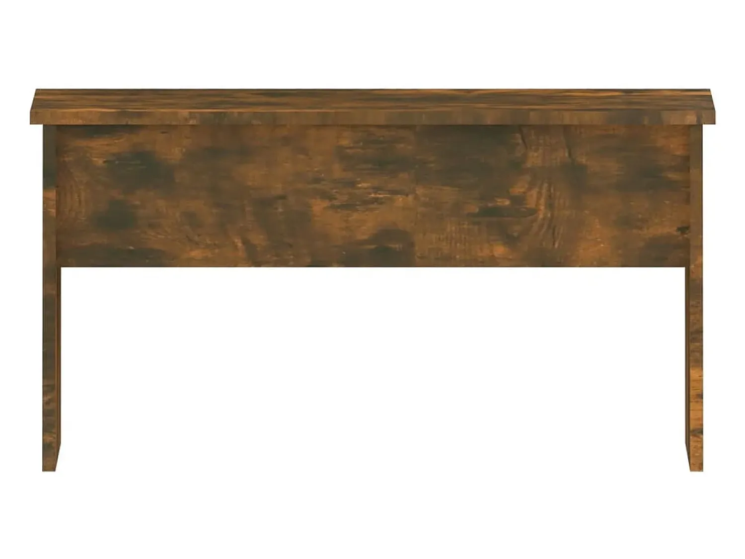 Mesa De Centro| Mesa de centro | Mesa de apoio 80x50.5x41.5cm madeira processada carvalho fumado Castanho