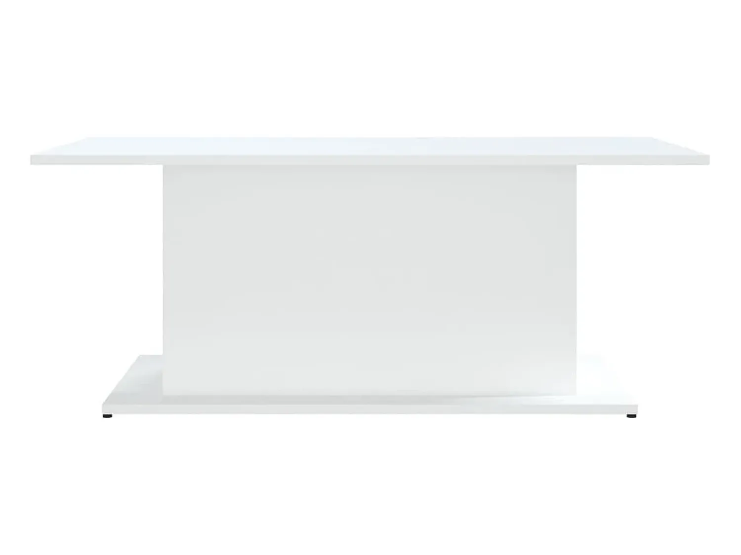 Mesa De Centro* Mesa de centro | Mesa de apoio 102x55.5x40 cm derivados de madeira Branco