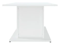 Mesa De Centro* Mesa de centro | Mesa de apoio 102x55.5x40 cm derivados de madeira Branco