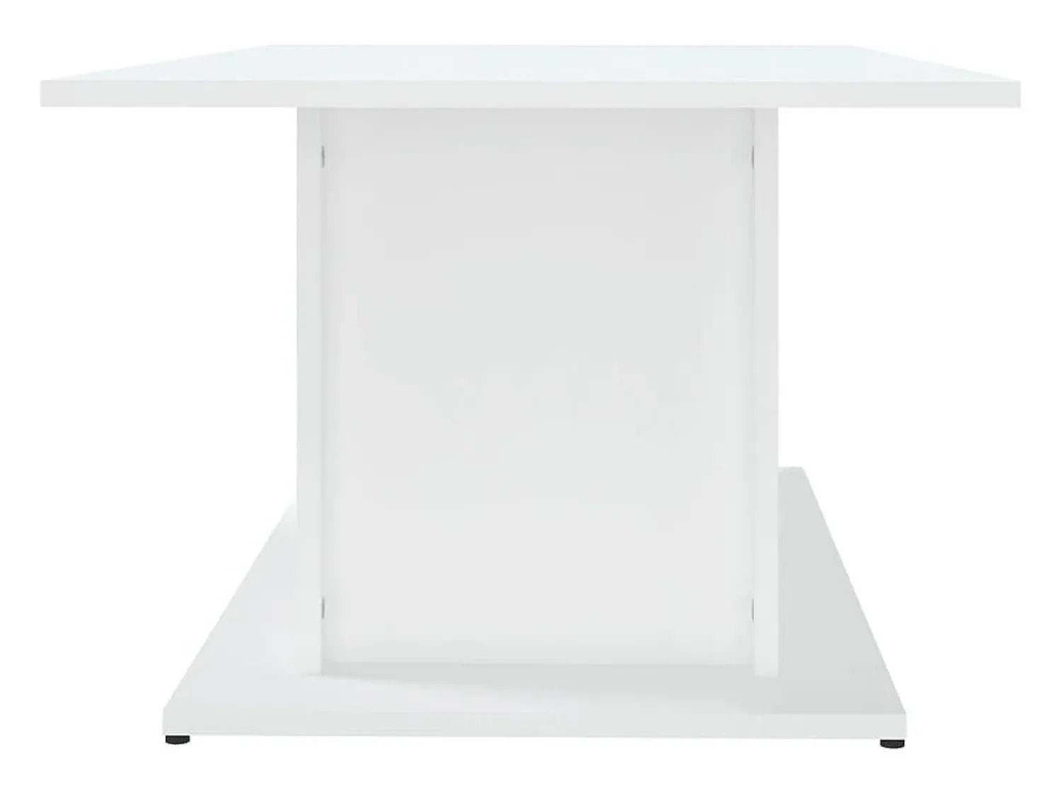 Mesa De Centro* Mesa de centro | Mesa de apoio 102x55.5x40 cm derivados de madeira Branco