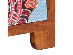 Mesa de centro | Mesa de apoio | Mesa de café 90x50x40 cm madeira de acácia maciça^ Mesa De Centro