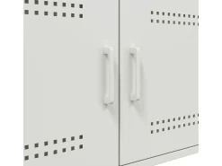 Best Mesa de centro | Mesa de apoio 68x50x50.5 cm aço Branco