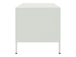 Best Mesa de centro | Mesa de apoio 68x50x50.5 cm aço Branco