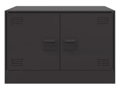 Mesa De Centro* Mesa de centro | Mesa de apoio 67x50x44 cm aço Preto