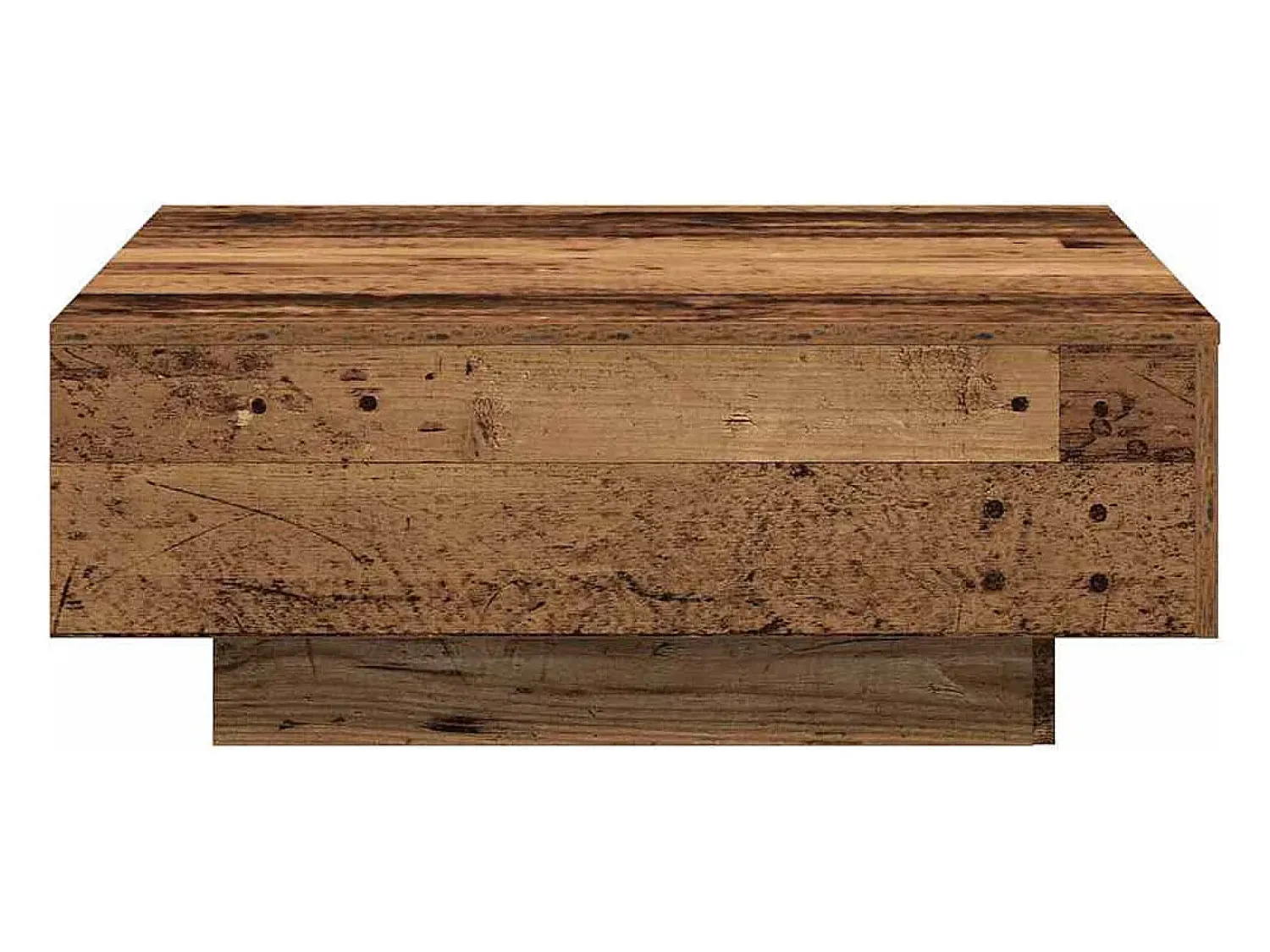Mesa De Centro| Mesa de centro | Mesa de apoio Madeira antiga 80x80x31 cm Castanho