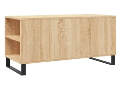 Mesa de centro | Mesa de apoio derivados de madeira carvalho sonoma^ Mesa De Centro