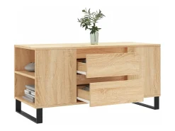 Mesa de centro | Mesa de apoio derivados de madeira carvalho sonoma^ Mesa De Centro