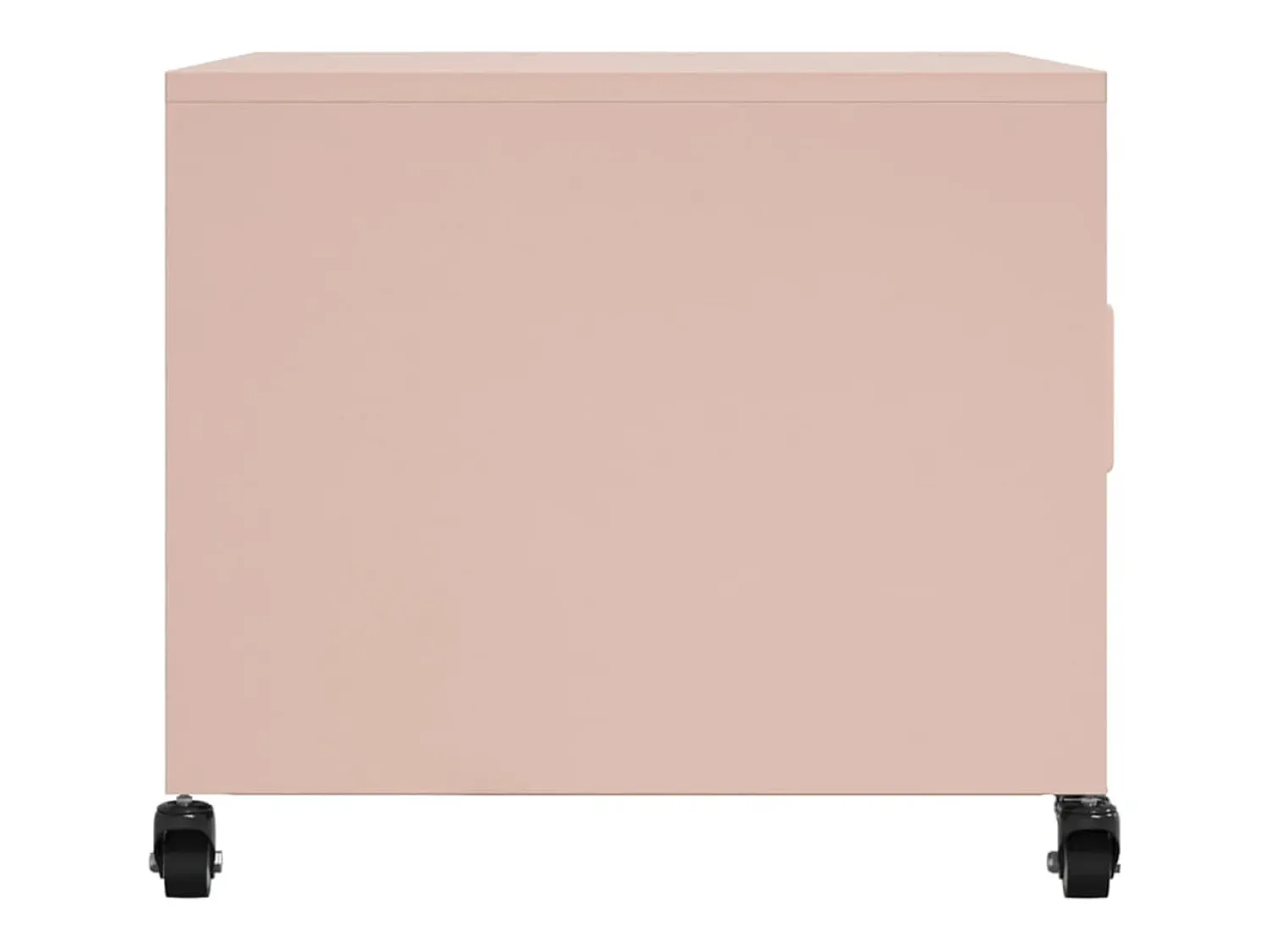 Clearance Mesa de centro | Mesa de apoio 68x50x43.5 cm aço Rosa