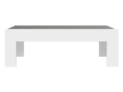 Mesa De Centro* Mesa de centro | Mesa de apoio com luzes LED Infinity 90x50x30 cm Branco