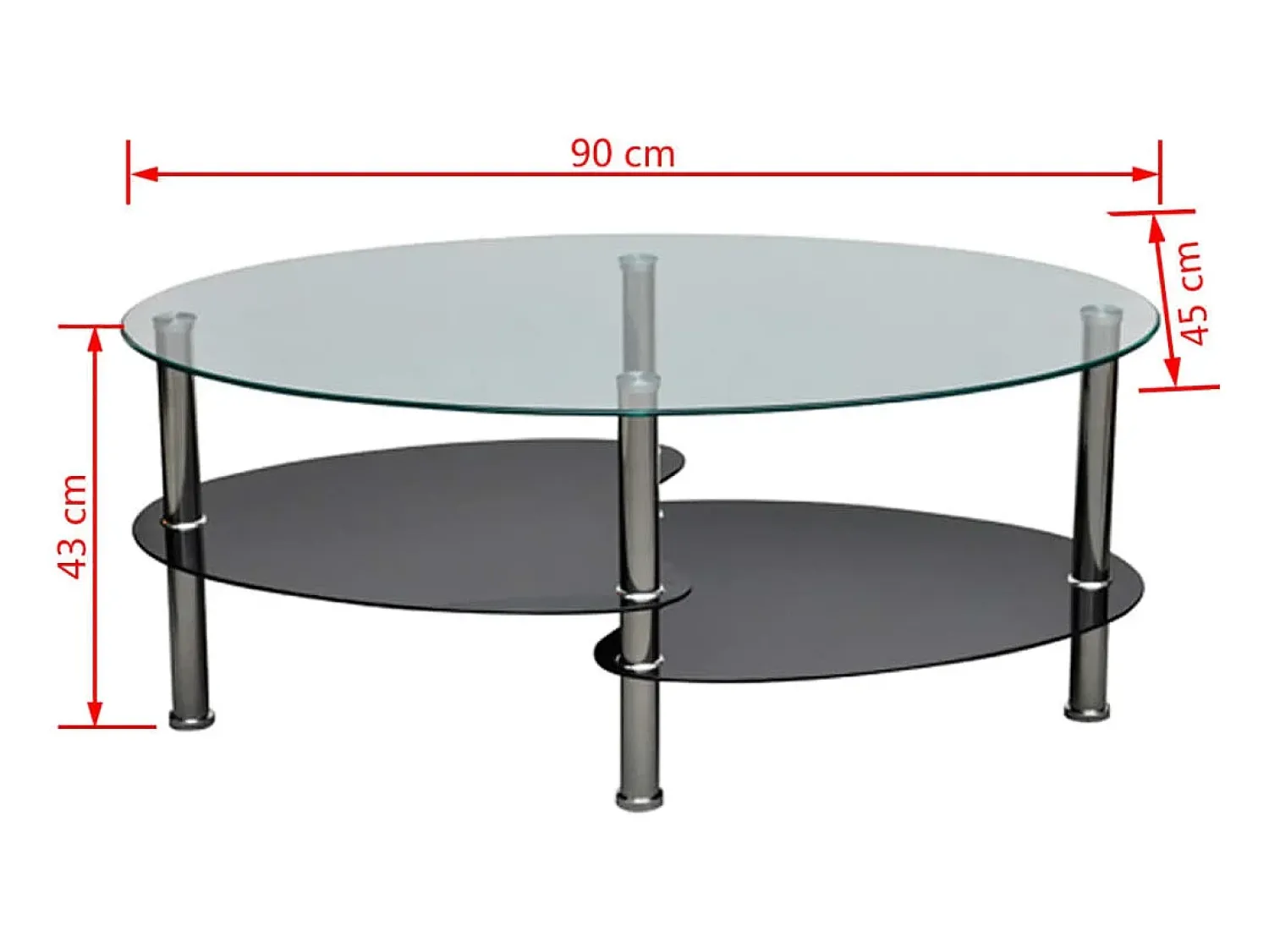 Mesa De Centro| Mesa de centro | Mesa de apoio | Mesa de café com design exclusivo. Preto