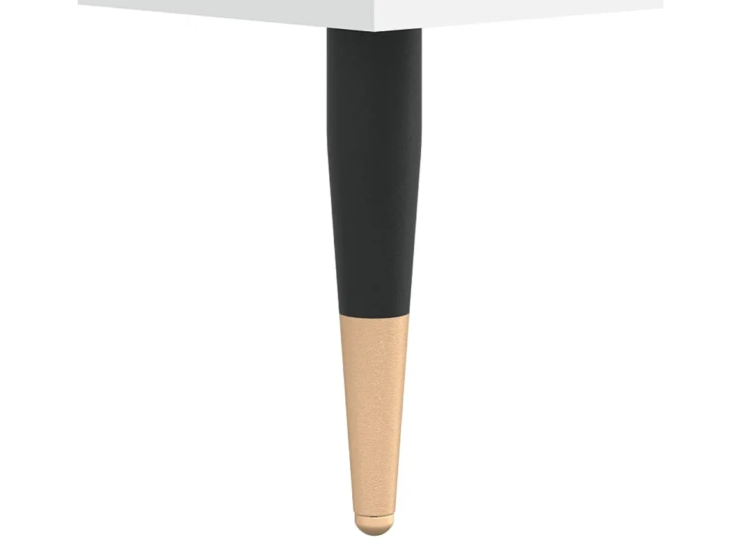 Outlet Mesa de centro | Mesa de apoio 90x50x36.5 cm derivados de madeira Branco