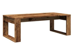 Mesa de centro | Mesa de apoio | Mesa de café 102x50x35 cm derivados de madeira madeira velha^ Mesa De Centro