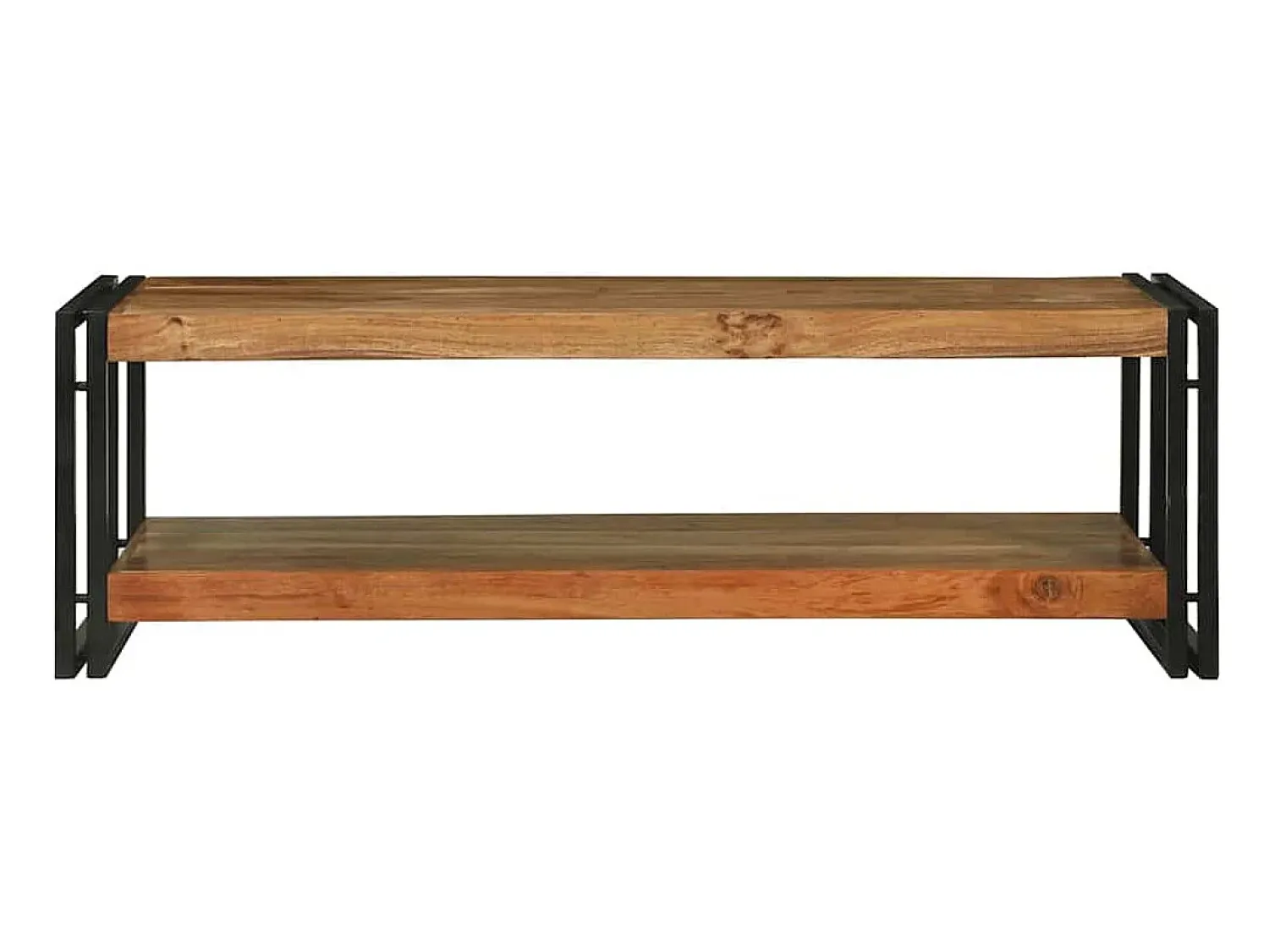 Clearance Mesa de centro | Mesa de apoio | Mesa de café Madeira de acácia maciça Castanho