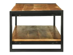 Clearance Mesa de centro | Mesa de apoio | Mesa de café Madeira de acácia maciça Castanho
