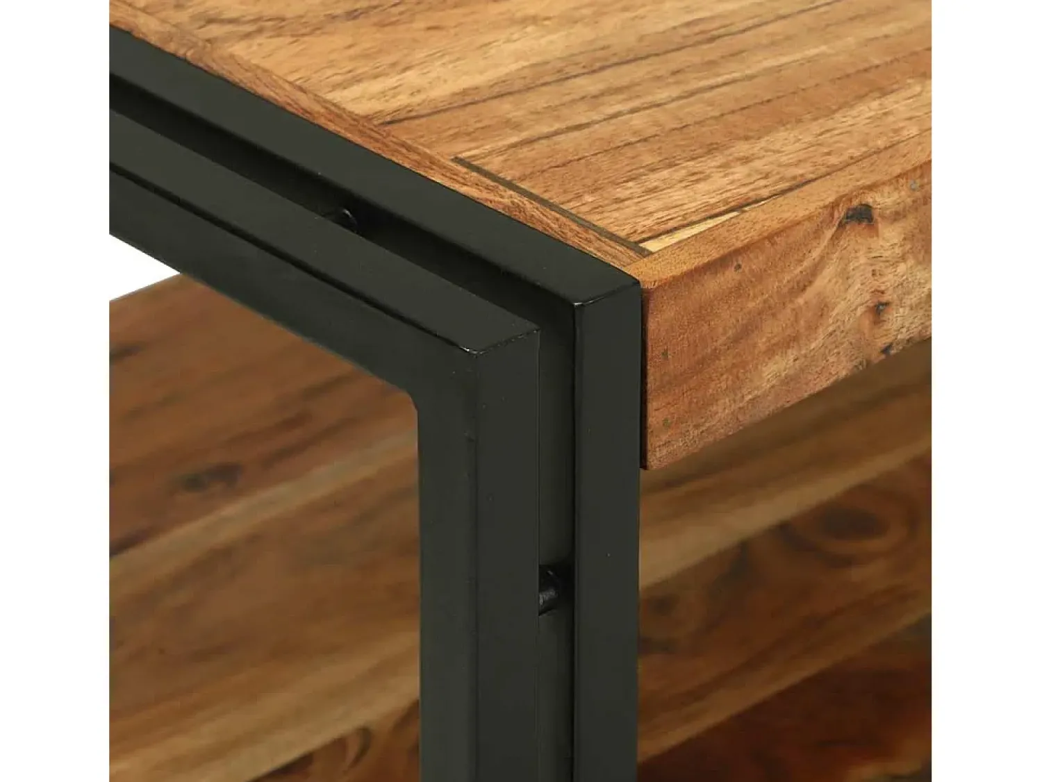 Clearance Mesa de centro | Mesa de apoio | Mesa de café Madeira de acácia maciça Castanho