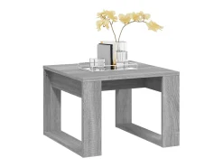 Mesa de centro | Mesa de apoio 50x50x35 cm derivados de madeira sonoma^ Mesa De Centro