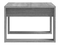 Mesa de centro | Mesa de apoio 50x50x35 cm derivados de madeira sonoma^ Mesa De Centro