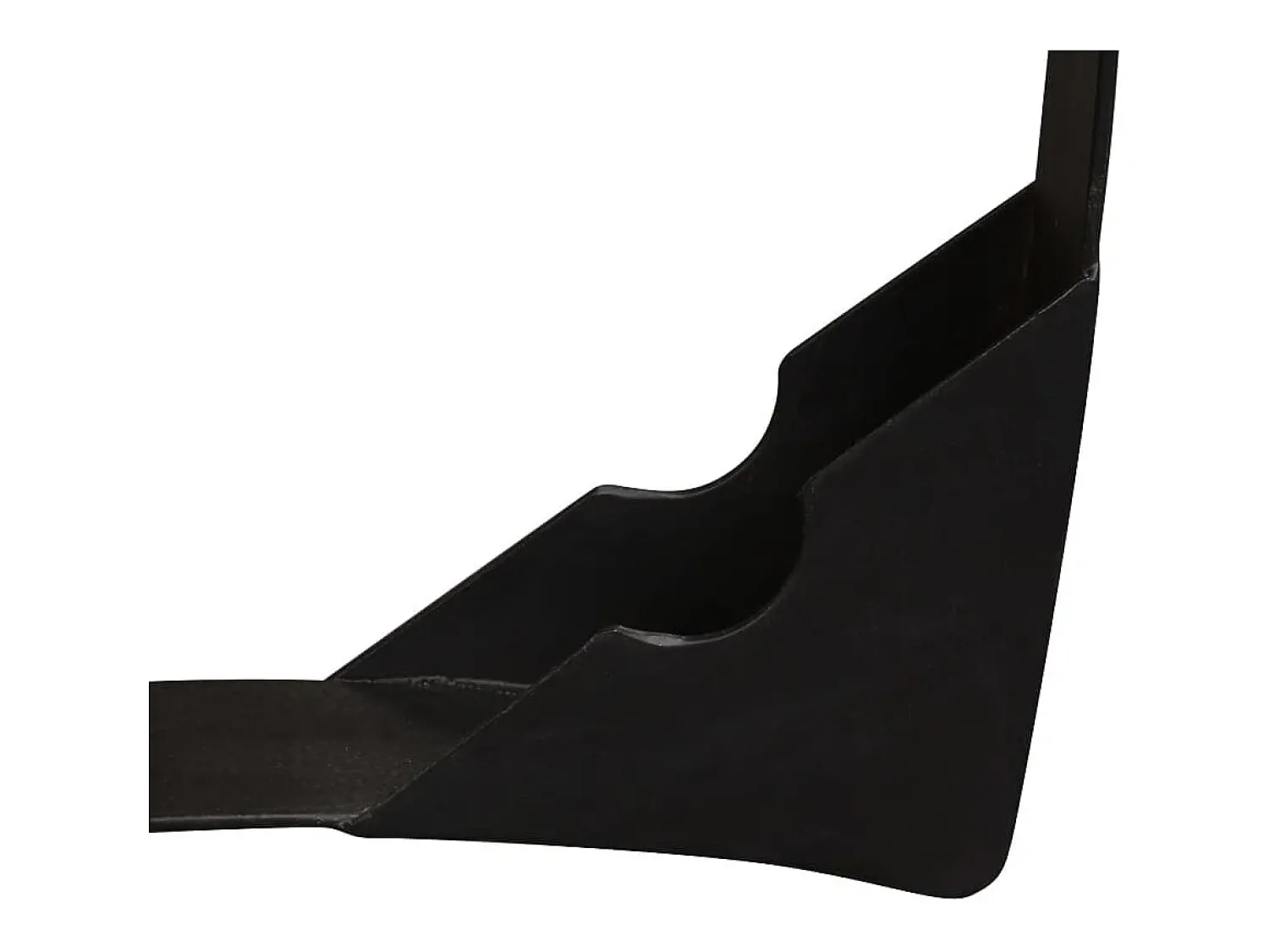 Online Mesa de centro | Mesa de apoio | Mesa de café madeira de mangueira maciça áspera 60x40 cm Castanho