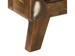 Mesa de centro | Mesa de apoio | Mesa de café 90x50x35 cm Madeira recuperada maciça^ Mesa De Centro