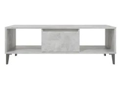 Mesa De Centro| Mesa de centro | Mesa de apoio derivados de madeira cimento Cinzento