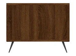 Mesa de centro | Mesa de apoio 90x50x40 cm derivados de madeira carvalho^ Mesa De Centro