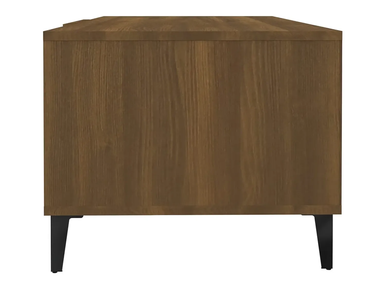 Mesa De Centro* Mesa de centro | Mesa de apoio 102x50x40 cm derivados madeira carvalho Castanho