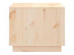 Mesa De Centro* Mesa de centro | Mesa de apoio | Mesa de café 120x50x40.5 cm madeira de pinho maciça Castanho