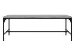 Mesa de centro | Mesa de apoio 100x50x35 cm derivados de madeira cinza sonoma^ Mesa De Centro