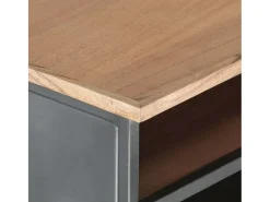 Mesa de centro | Mesa de apoio 90x50x35 cm madeira de acácia maciça^ Mesa De Centro