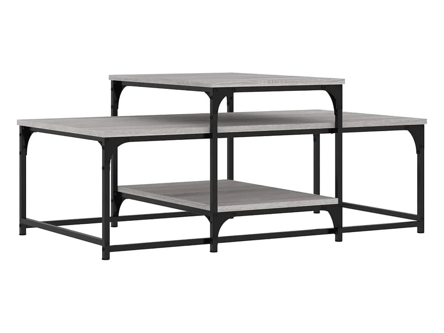 Mesa de centro | Mesa de apoio 102x60x45 cm derivados madeira sonoma^ Mesa De Centro