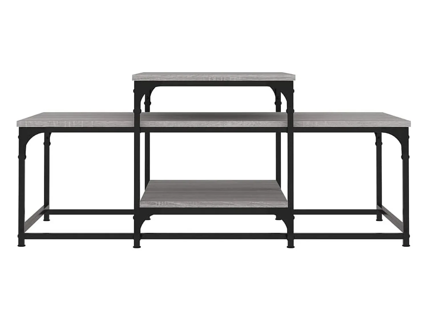 Mesa de centro | Mesa de apoio 102x60x45 cm derivados madeira sonoma^ Mesa De Centro