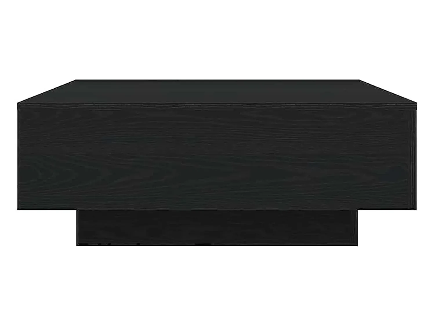 Mesa De Centro* Mesa de centro | Mesa de apoio Carvalho 80x80x31 cm Preto