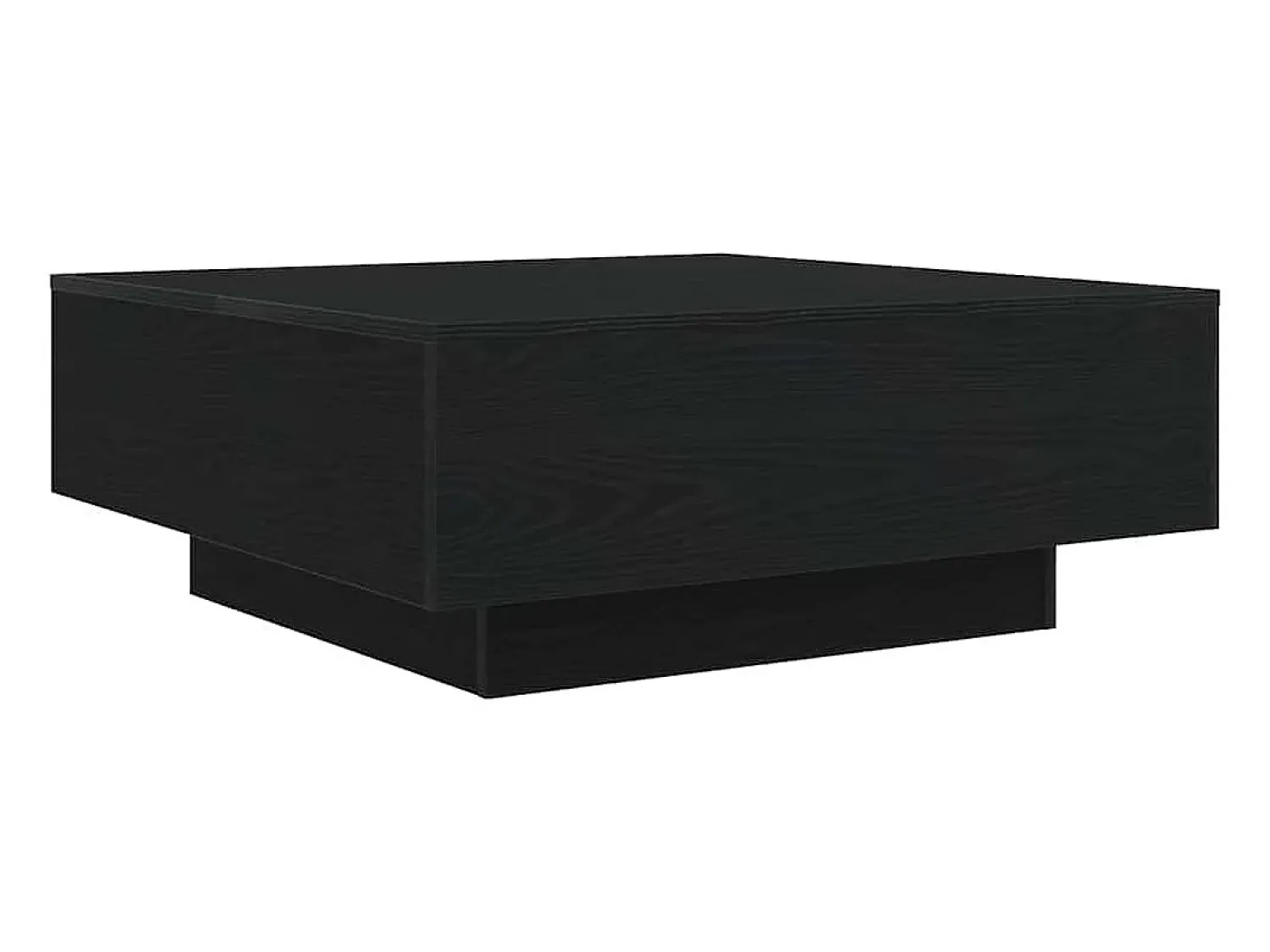 Mesa De Centro* Mesa de centro | Mesa de apoio Carvalho 80x80x31 cm Preto