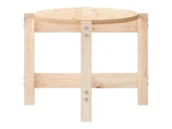Mesa de centro | Mesa de apoio | Mesa de café 87x48x35 cm madeira de pinho maciça^ Mesa De Centro