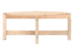 Mesa de centro | Mesa de apoio | Mesa de café 87x48x35 cm madeira de pinho maciça^ Mesa De Centro