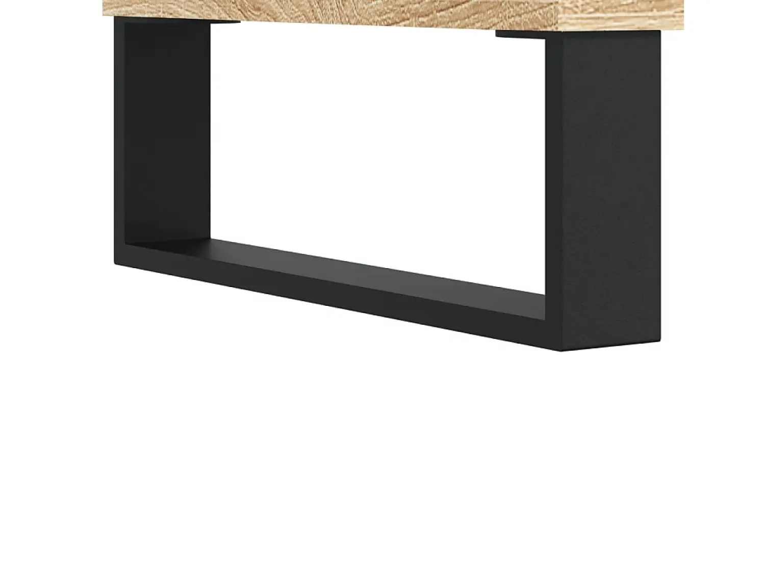 Mesa de centro | Mesa de apoio 90x50x36.5 cm derivados madeira carvalho sonoma^ Mesa De Centro