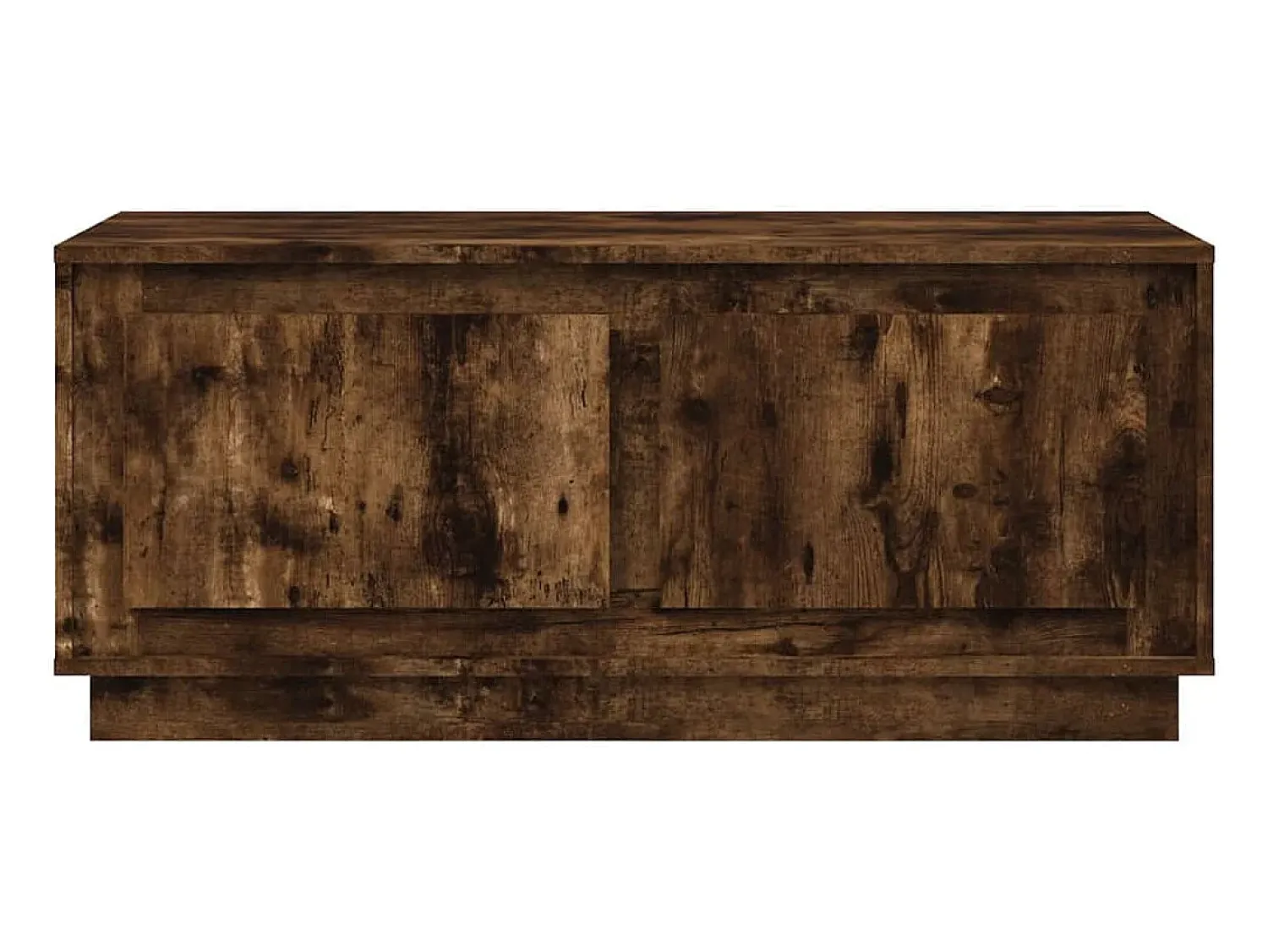 Mesa De Centro* Mesa de centro | Mesa de apoio 102x50x44 cm derivados madeira carvalho fumado Castanho