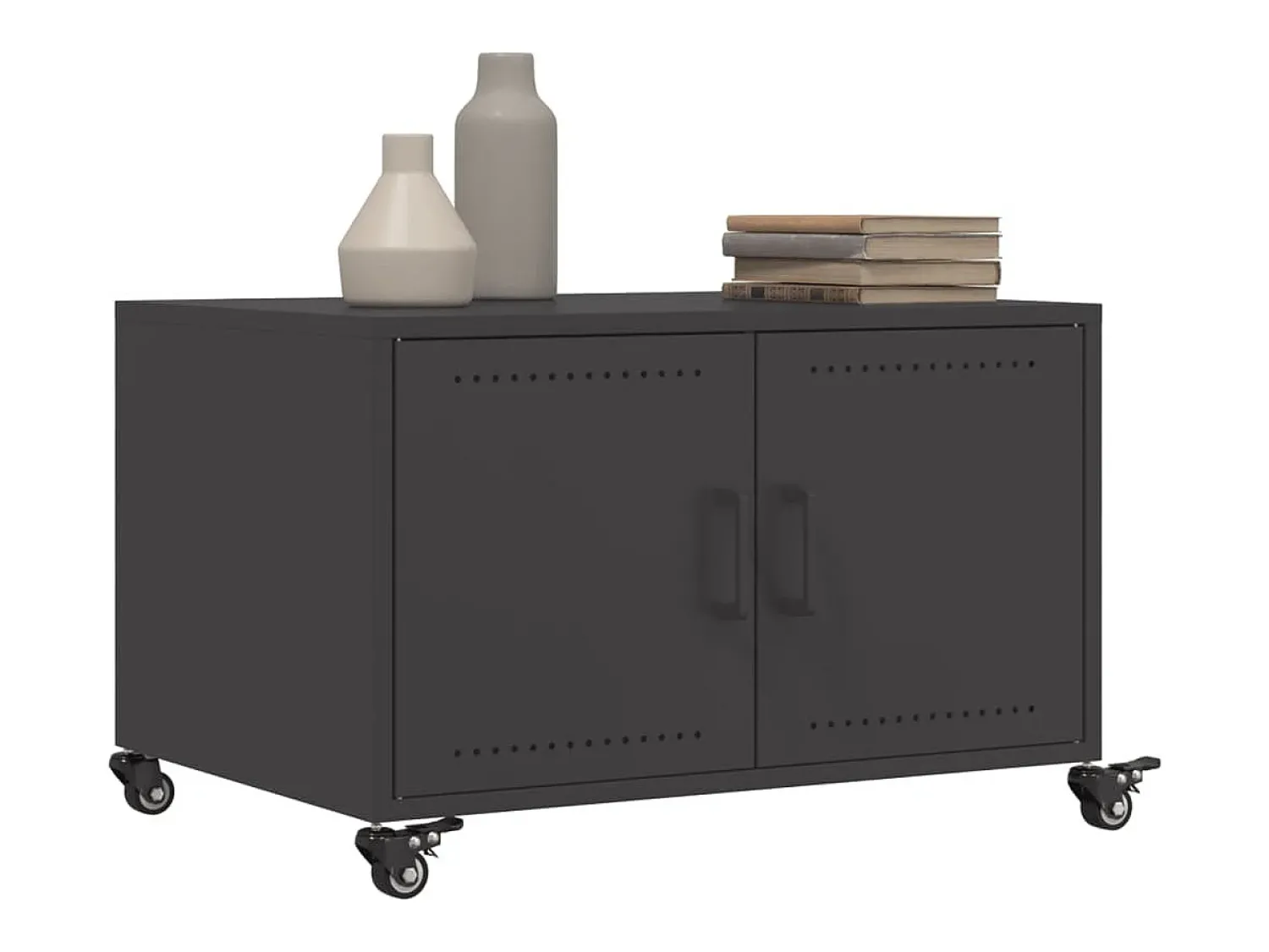 Mesa de centro | Mesa de apoio 68x50x43.5 cm aço^ Mesa De Centro