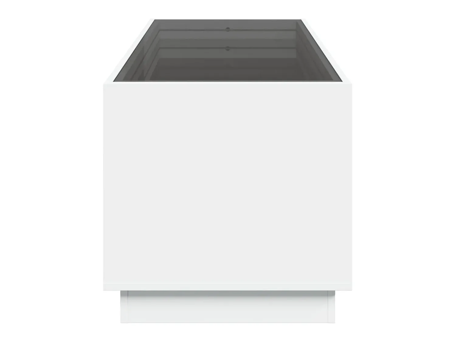 Mesa de centro | Mesa de apoio luzes LED Infinity 90x50x50 cm^ Mesa De Centro