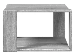 Mesa De Centro* Mesa de centro | Mesa de apoio 51.5x51.5x30cm derivados de madeira cinza sonoma Cinzento